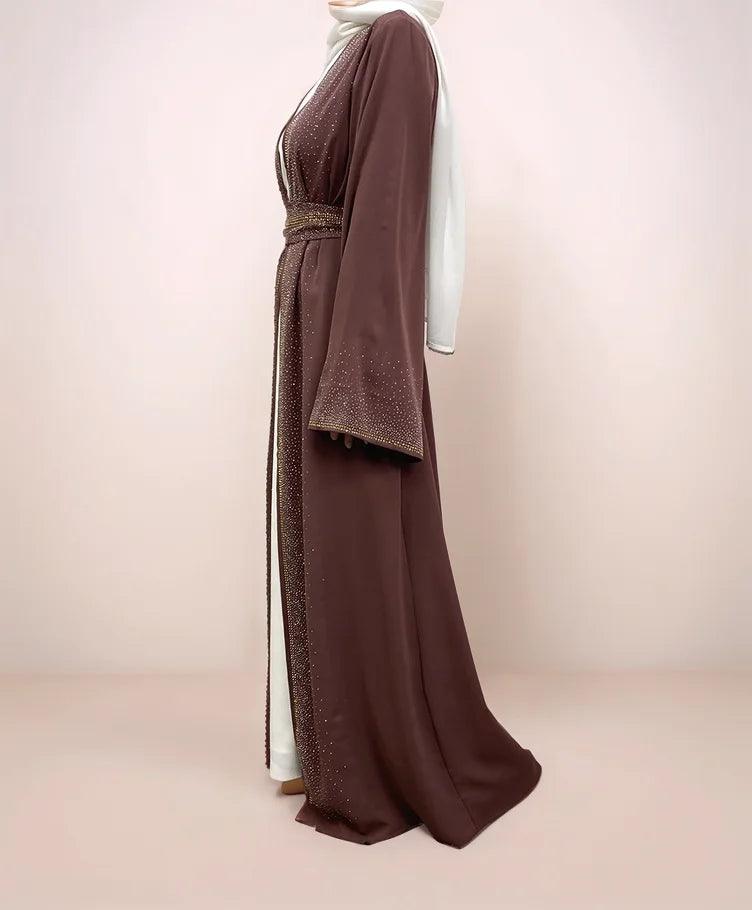 Galaxy Glitter Diamond Robe | Elegant Shimmering Islamic Dress for ...